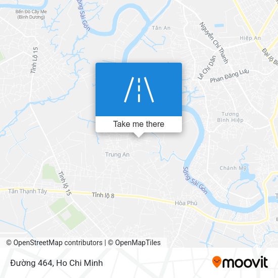 Đường 464 map