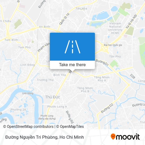 Đường Nguyền Tri Phùòng map