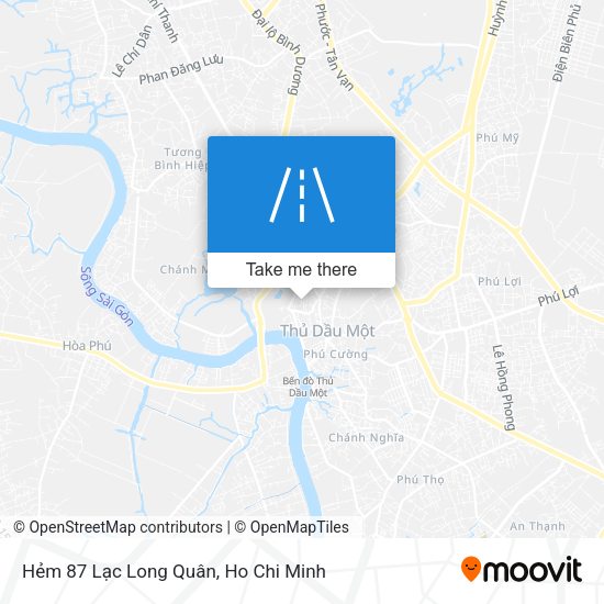 Hẻm 87 Lạc Long Quân map