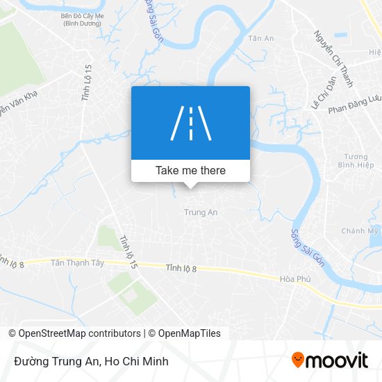 Đường Trung An map