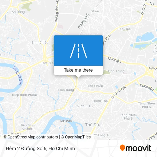 Hẻm 2 Đường Số 6 map
