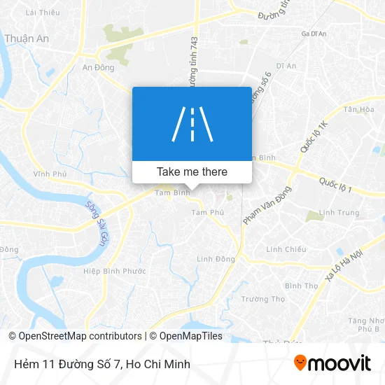 Hẻm 11 Đường Số 7 map