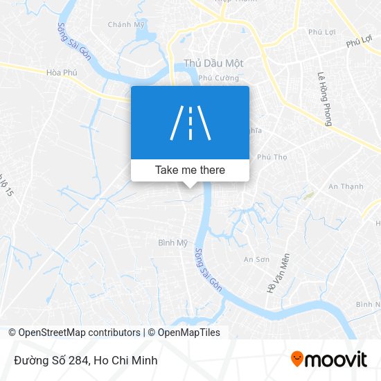 Đường Số 284 map