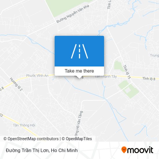 Đường Trần Thị Lơn map