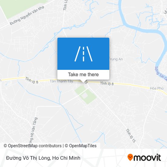 Đường Võ Thị Lòng map