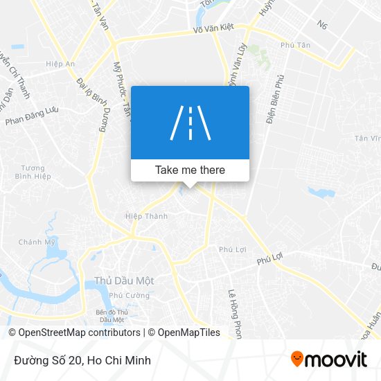 Đường Số 20 map