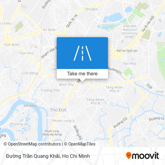 Đường Trần Quang Khằi map