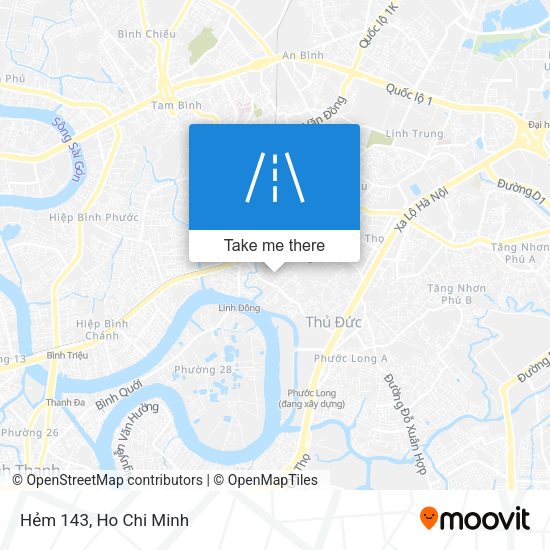 Hẻm 143 map