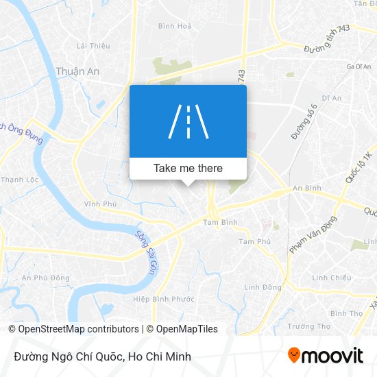 Đường Ngô Chí Quõc map