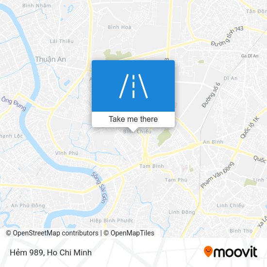 Hẻm 989 map