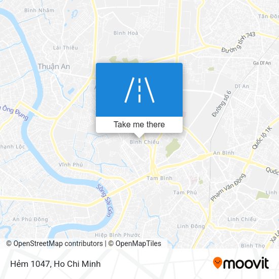 Hẻm 1047 map