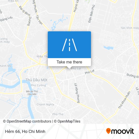 Hẻm 66 map