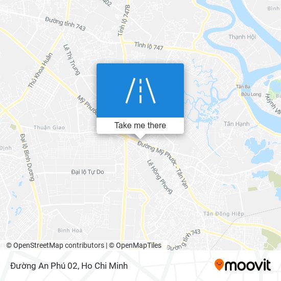 Đường An Phú 02 map