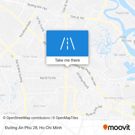 Đường An Phú 28 map