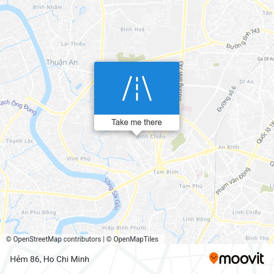Hẻm 86 map