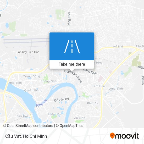 Cầu Vạt map