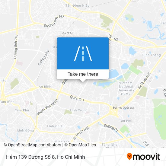 Hẻm 139 Đường Số 8 map