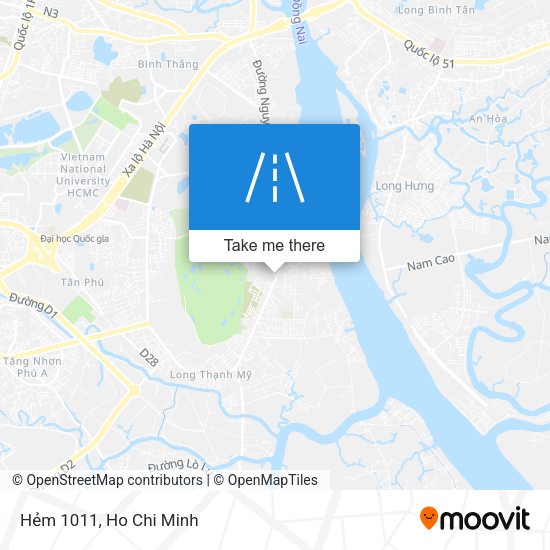Hẻm 1011 map