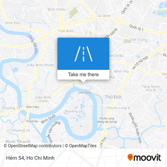 Hẻm 54 map
