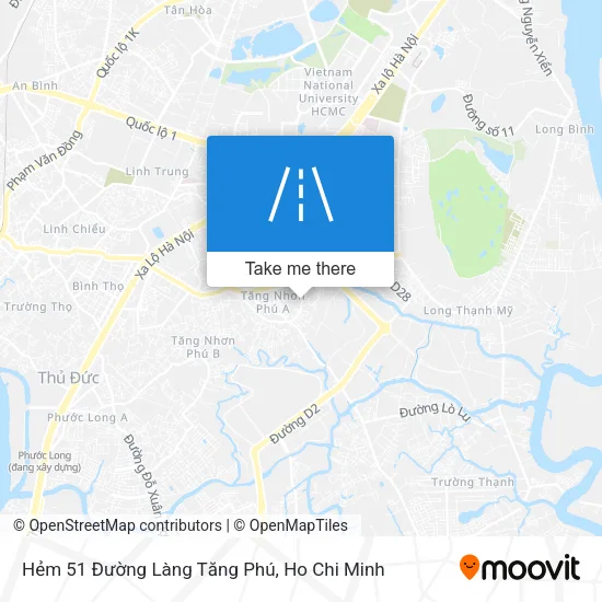 Hẻm 51 Đường Làng Tăng Phú map