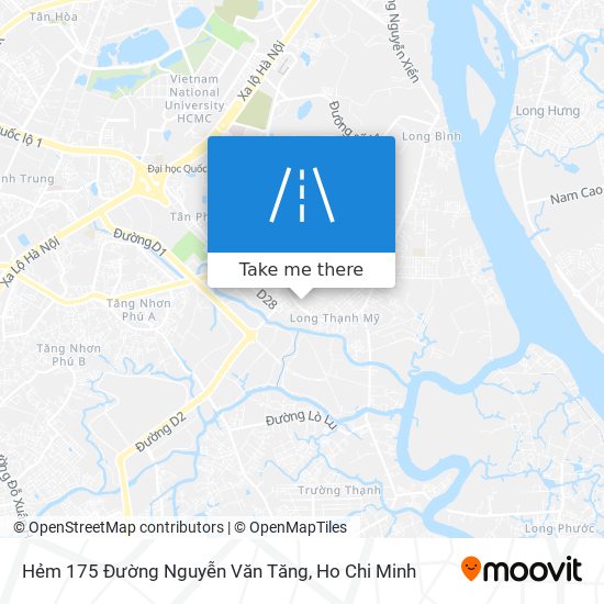 Hẻm 175 Đường Nguyễn Văn Tăng map