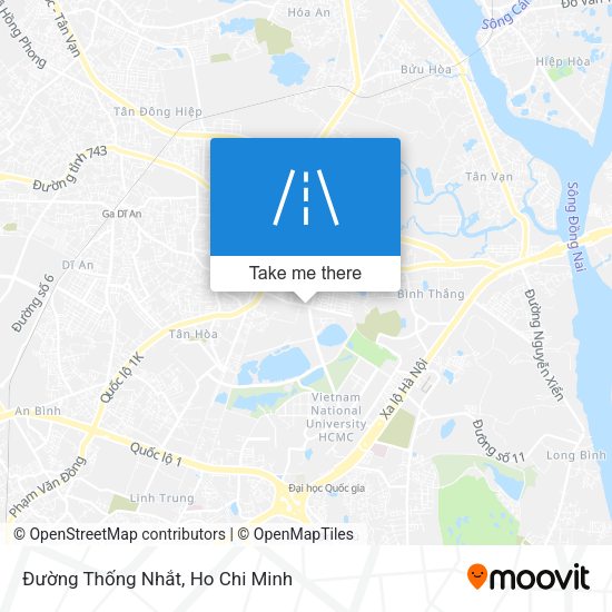 Đường Thống Nhắt map