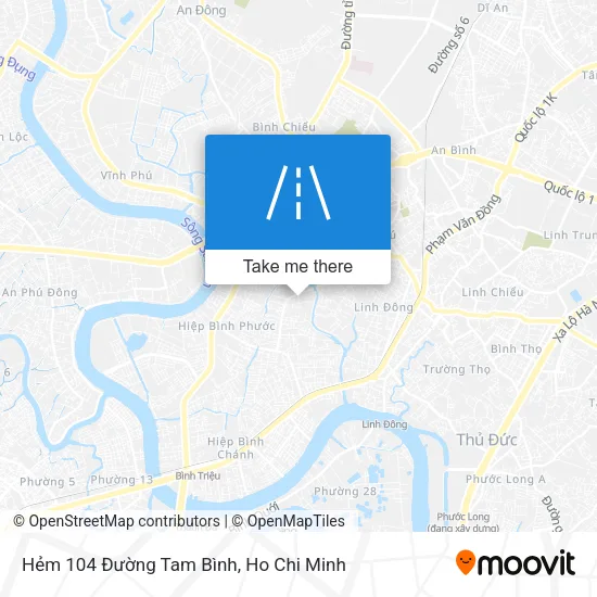 Hẻm 104 Đường Tam Bình map