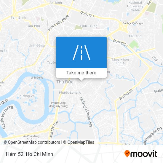 Hẻm 52 map