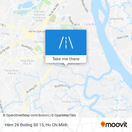 Hẻm 26 Đường Số 15 map