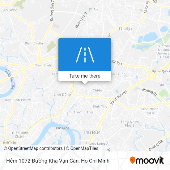 Hẻm 1072 Đường Kha Vạn Cân map