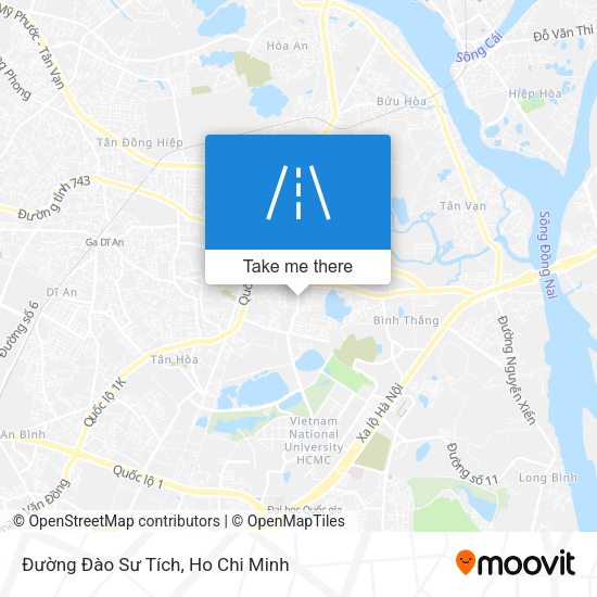 Đường Đào Sư Tích map