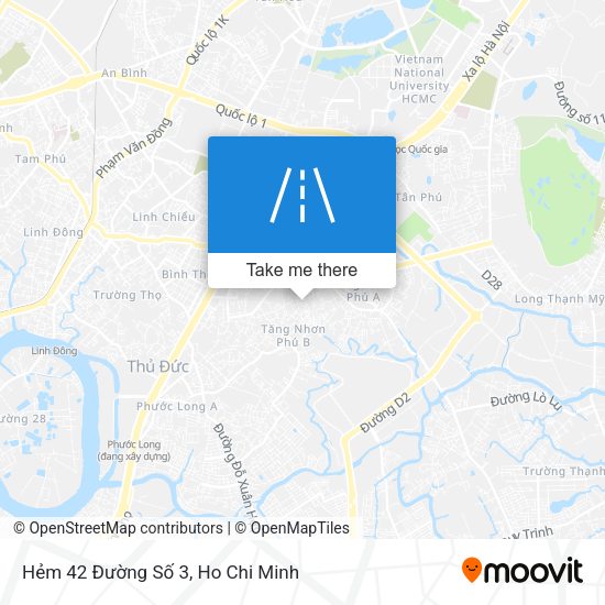 Hẻm 42 Đường Số 3 map