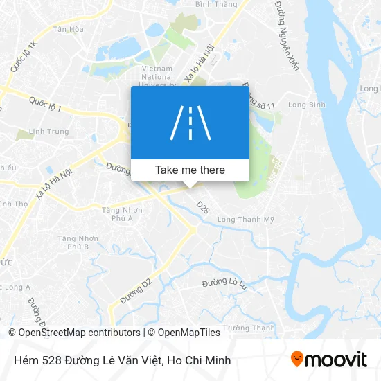 Hẻm 528 Đường Lê Văn Việt map