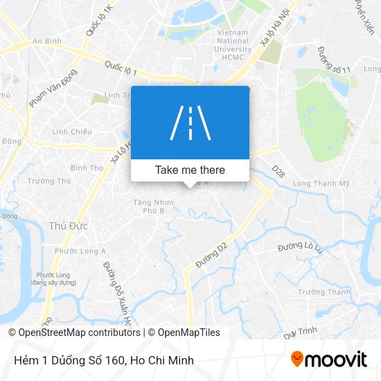 Hẻm 1 Dủổng Sổ 160 map