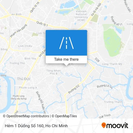Hẻm 1 Dủổng Sổ 160 map