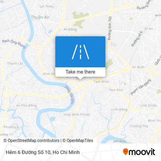 Hẻm 6 Đường Số 10 map