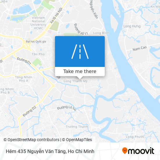 Hẻm 435 Nguyễn Văn Tăng map