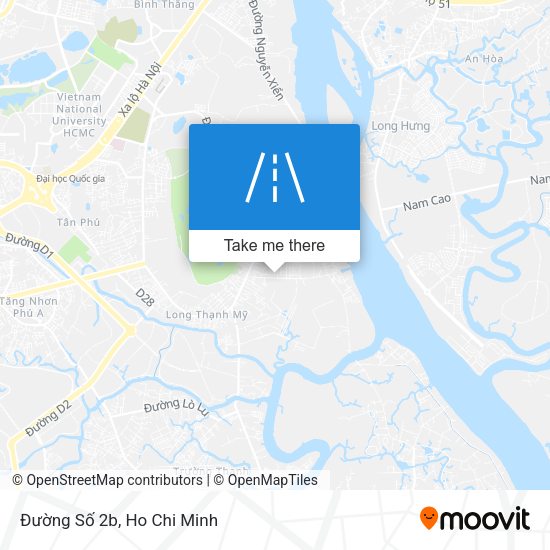 Đường Số 2b map