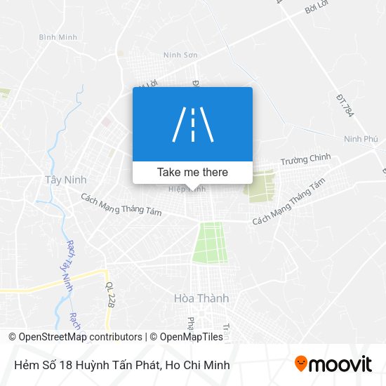 Hẻm Số 18 Huỳnh Tấn Phát map