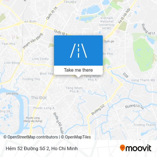 Hẻm 52 Đường Số 2 map