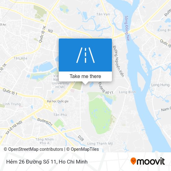 Hẻm 26 Đường Số 11 map