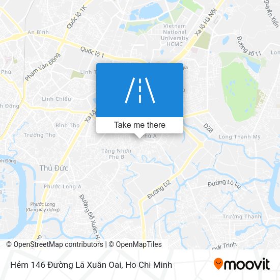Hẻm 146 Đường Lã Xuân Oai map