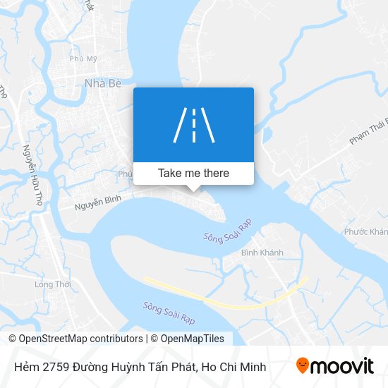Hẻm 2759 Đường Huỳnh Tấn Phát map