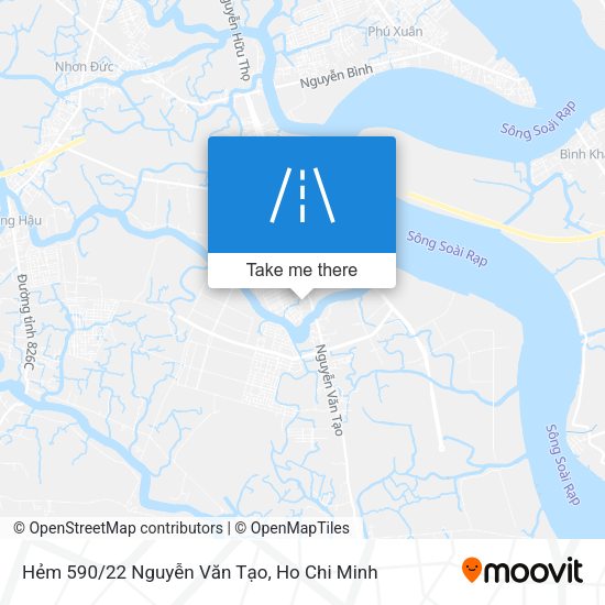 Hẻm 590/22 Nguyễn Văn Tạo map