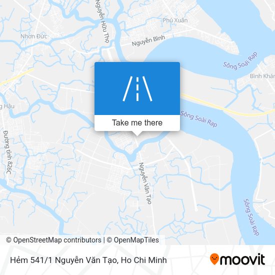 Hẻm 541/1 Nguyễn Văn Tạo map