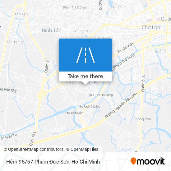 Hẻm 95/57 Phạm Đức Sơn map