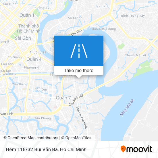 Hẻm 118/32 Bùi Văn Ba map