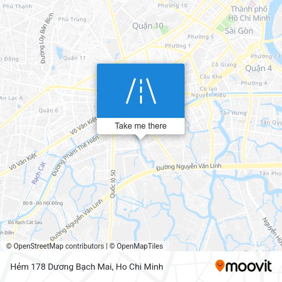 Hẻm 178 Dương Bạch Mai map