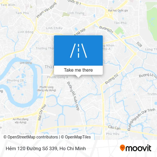 Hẻm 120 Đường Số 339 map