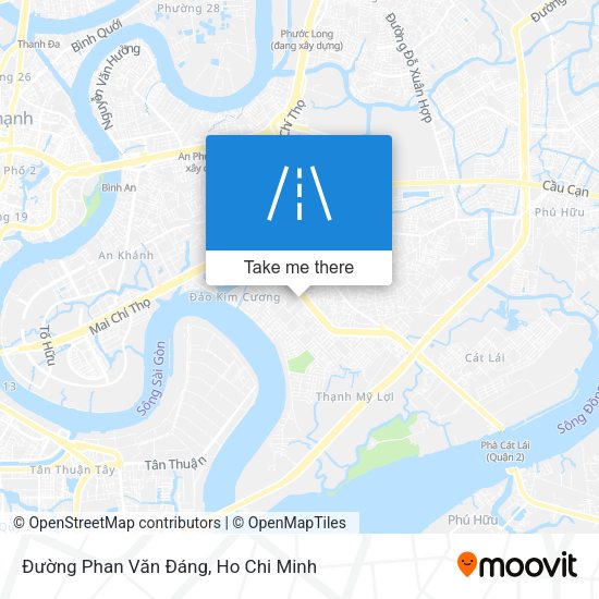 Đường Phan Văn Đáng map